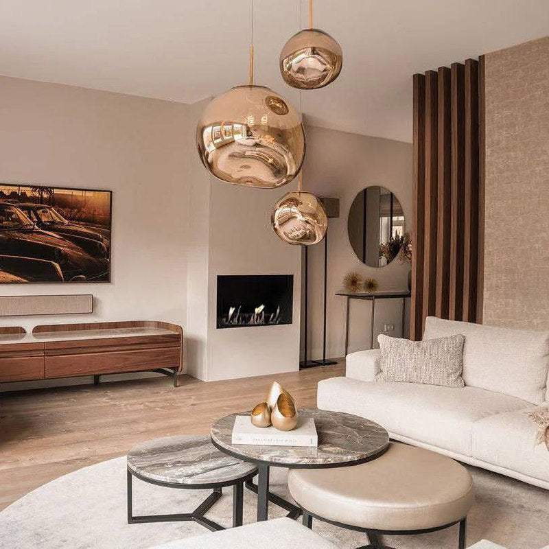 Artistic Multi-Light Pendant Fixture for Elegant Interiors