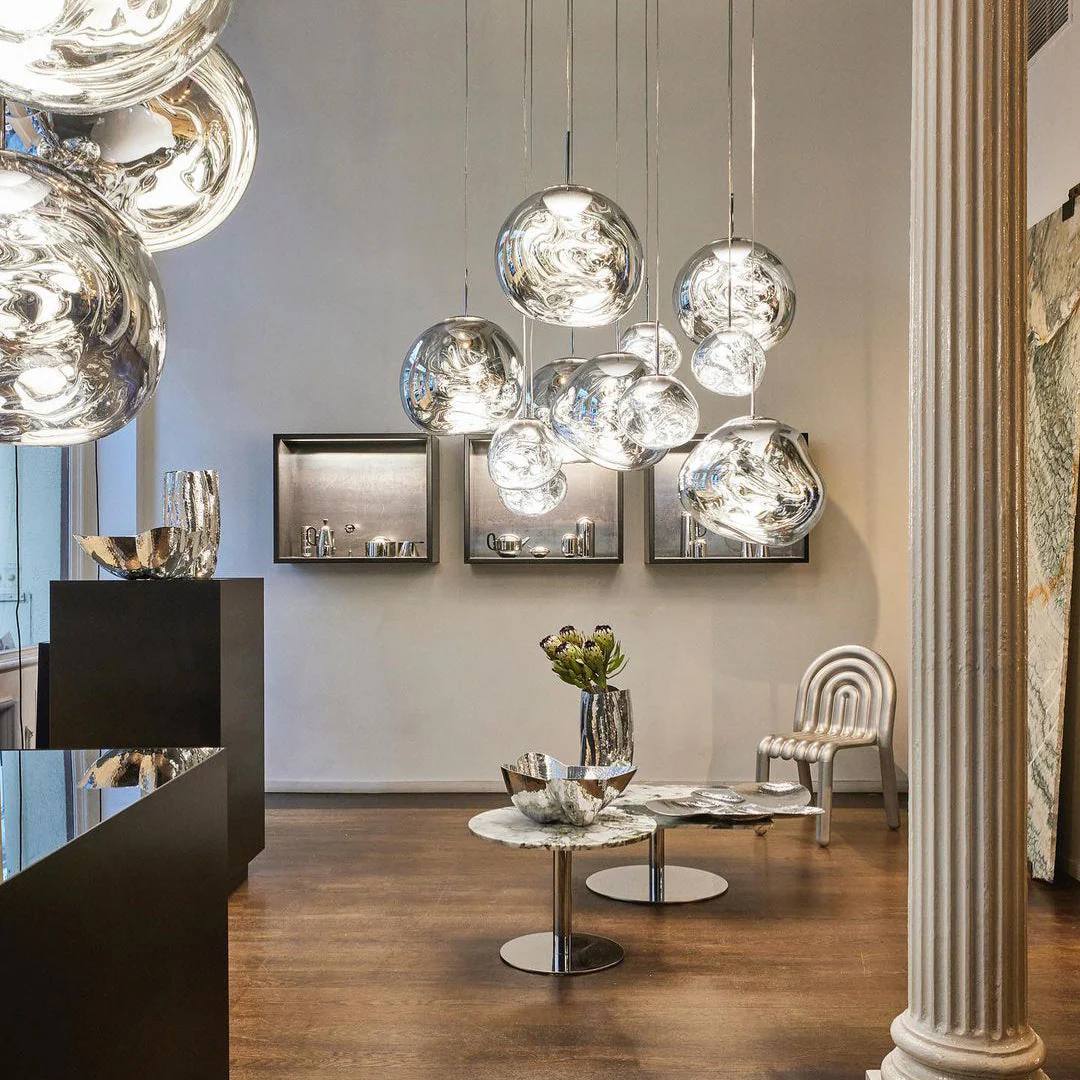 Artistic Multi-Light Pendant Fixture for Elegant Interiors