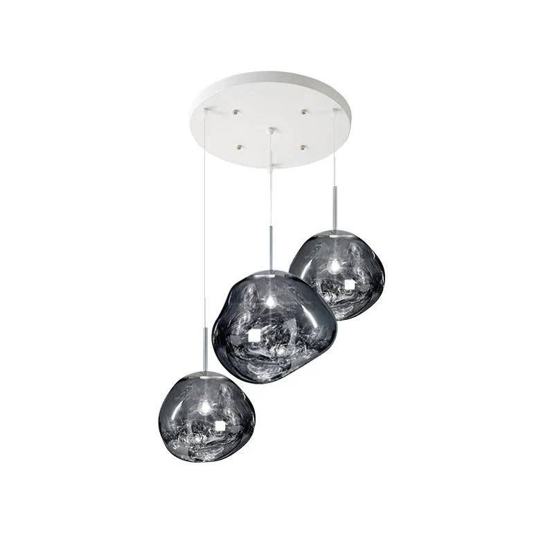 Artistic Multi-Light Pendant Fixture for Elegant Interiors