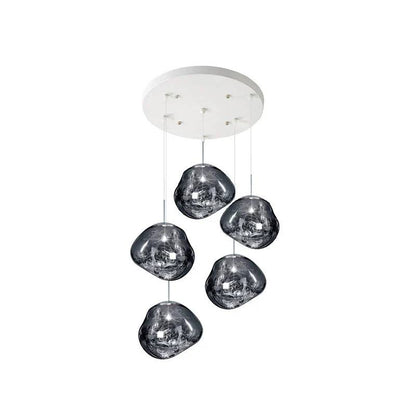 Artistic Multi-Light Pendant Fixture for Elegant Interiors