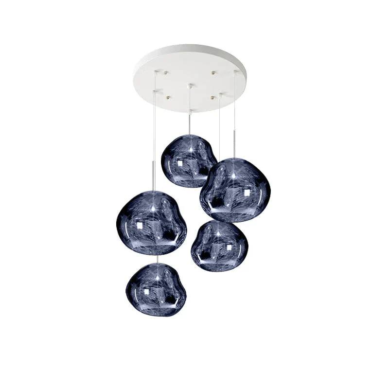 Artistic Multi-Light Pendant Fixture for Elegant Interiors