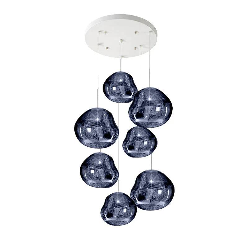 Artistic Multi-Light Pendant Fixture for Elegant Interiors