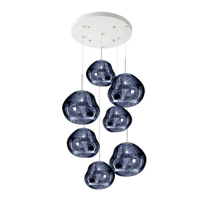 Artistic Multi-Light Pendant Fixture for Elegant Interiors