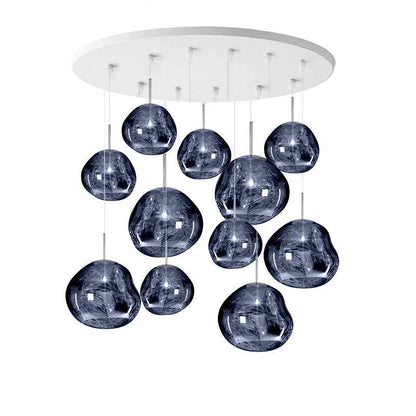 Artistic Multi-Light Pendant Fixture for Elegant Interiors