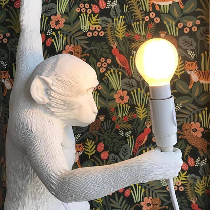 Artistic Monkey-Shaped Ceiling Lamp for Unique Interiors