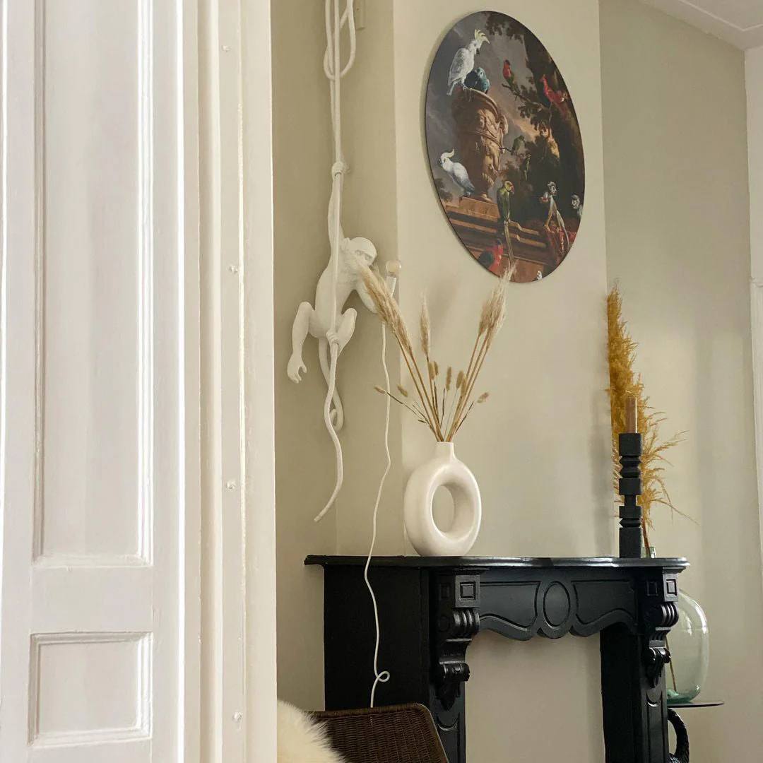 Artistic Monkey-Shaped Ceiling Lamp for Unique Interiors