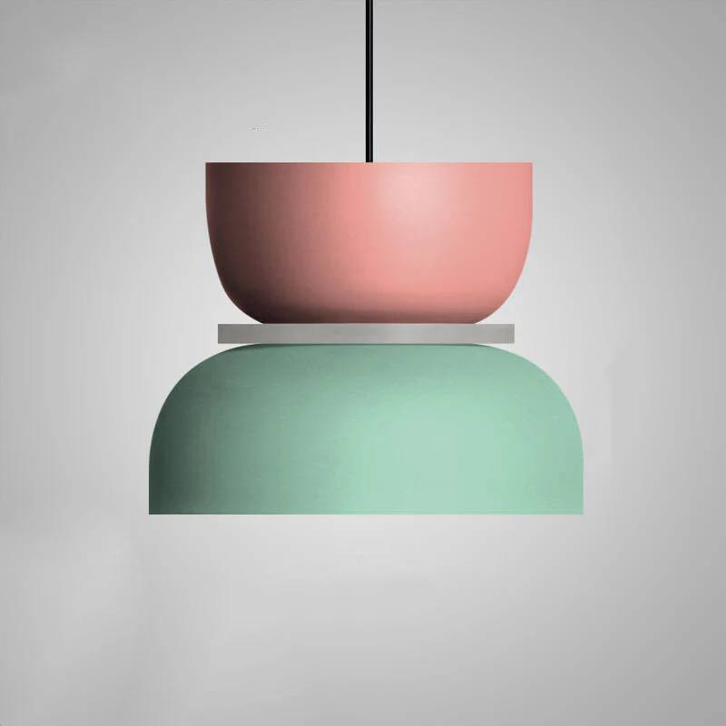 Vibrant LED Hanging Light with Nordic Charm