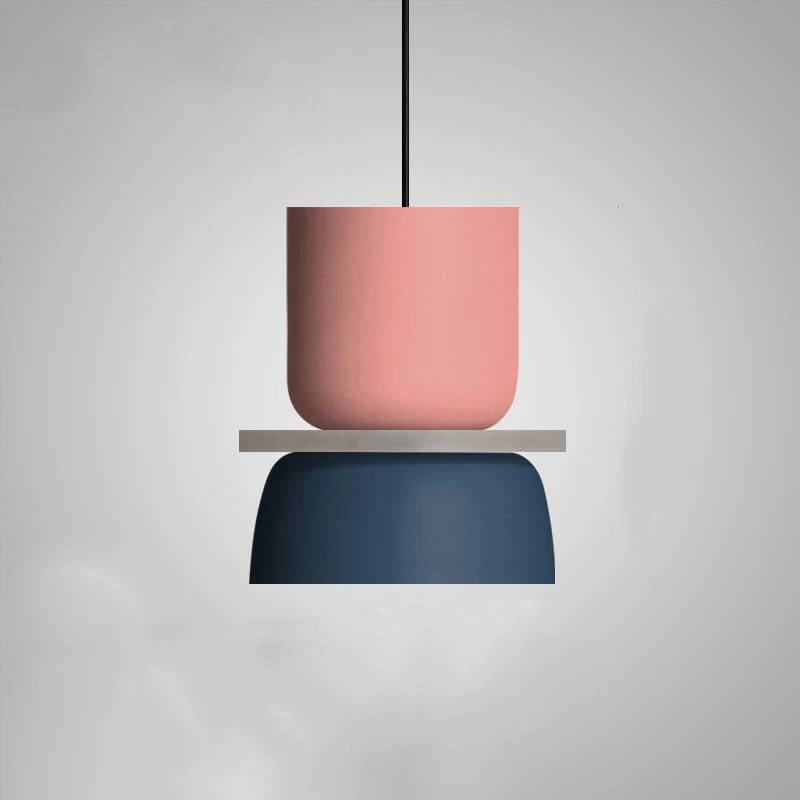 Vibrant LED Hanging Light with Nordic Charm