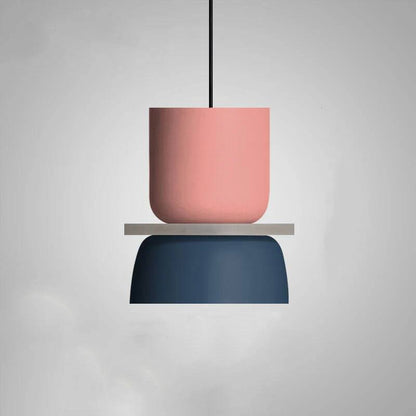 Vibrant LED Hanging Light with Nordic Charm