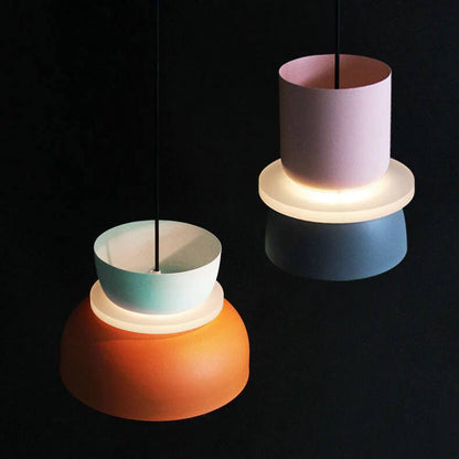 Vibrant LED Hanging Light with Nordic Charm
