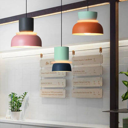 Vibrant LED Hanging Light with Nordic Charm