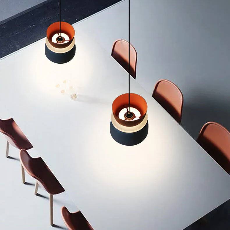 Vibrant LED Hanging Light with Nordic Charm