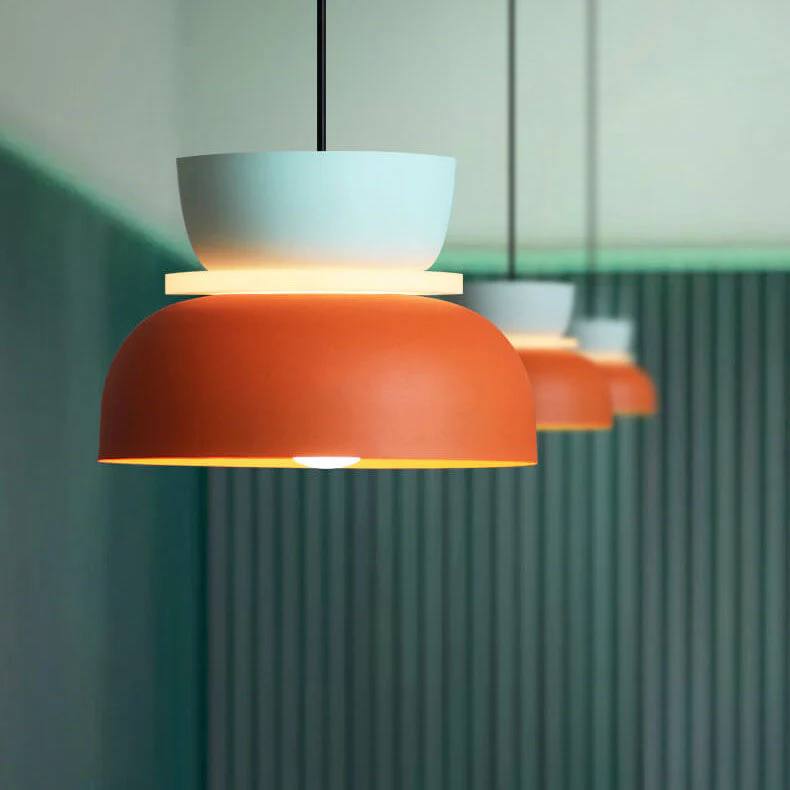 Vibrant LED Hanging Light with Nordic Charm