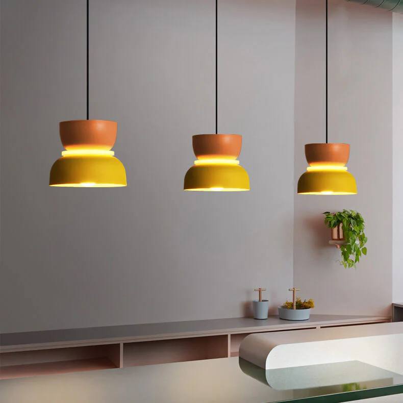 Vibrant LED Hanging Light with Nordic Charm