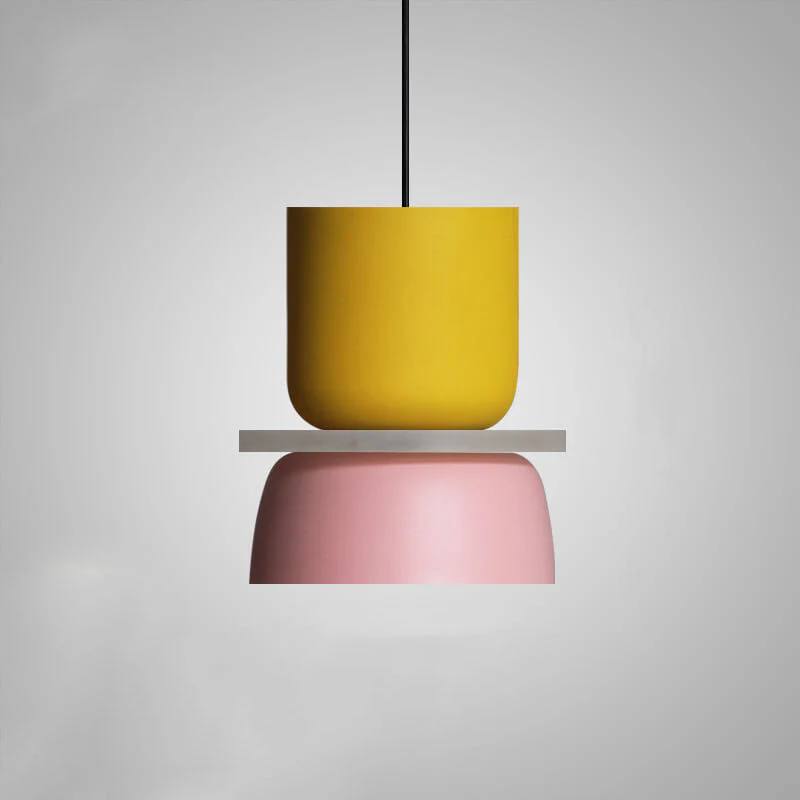 Vibrant LED Hanging Light with Nordic Charm