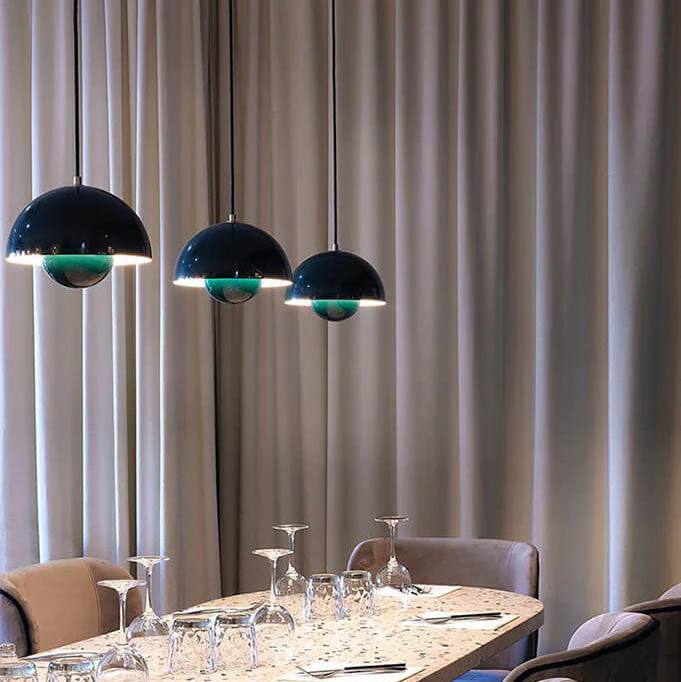 Sleek Modern Dome Pendant Light for Stylish Spaces