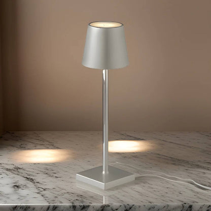 Portable LED Table Lamp with Rechargeable Battery - Minimalist Style