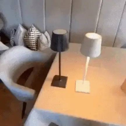 Portable LED Table Lamp with Rechargeable Battery - Minimalist Style