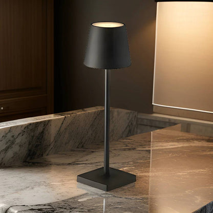 Portable LED Table Lamp with Rechargeable Battery - Minimalist Style