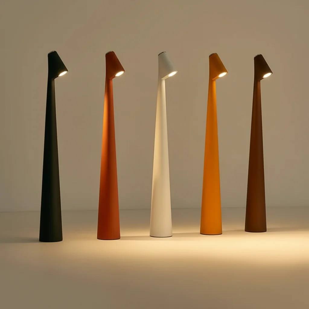 Cordless LED Table Light with Stylish Minimalist Design