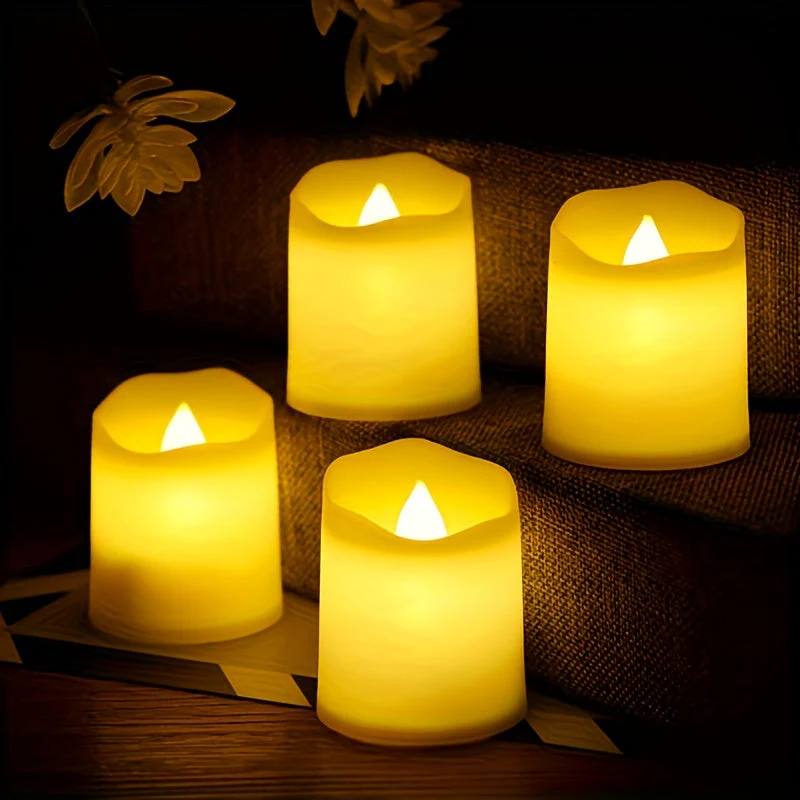 Battery-Powered LED Candle Lights for Events and Home Decor