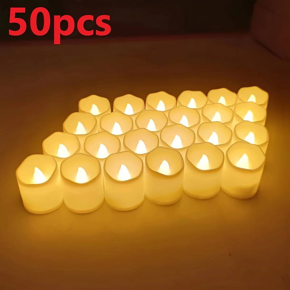 Battery-Powered LED Candle Lights for Events and Home Decor