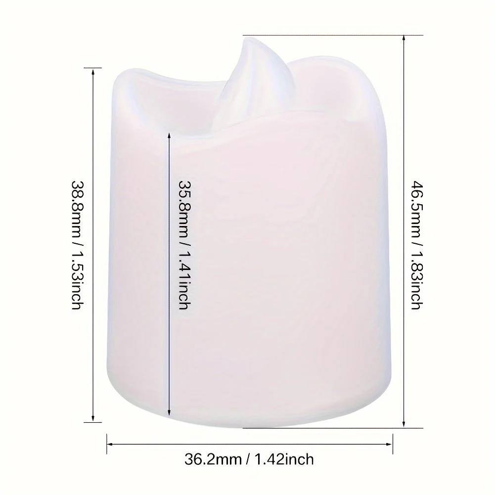 Battery-Powered LED Candle Lights for Events and Home Decor