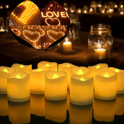 Battery-Powered LED Candle Lights for Events and Home Decor