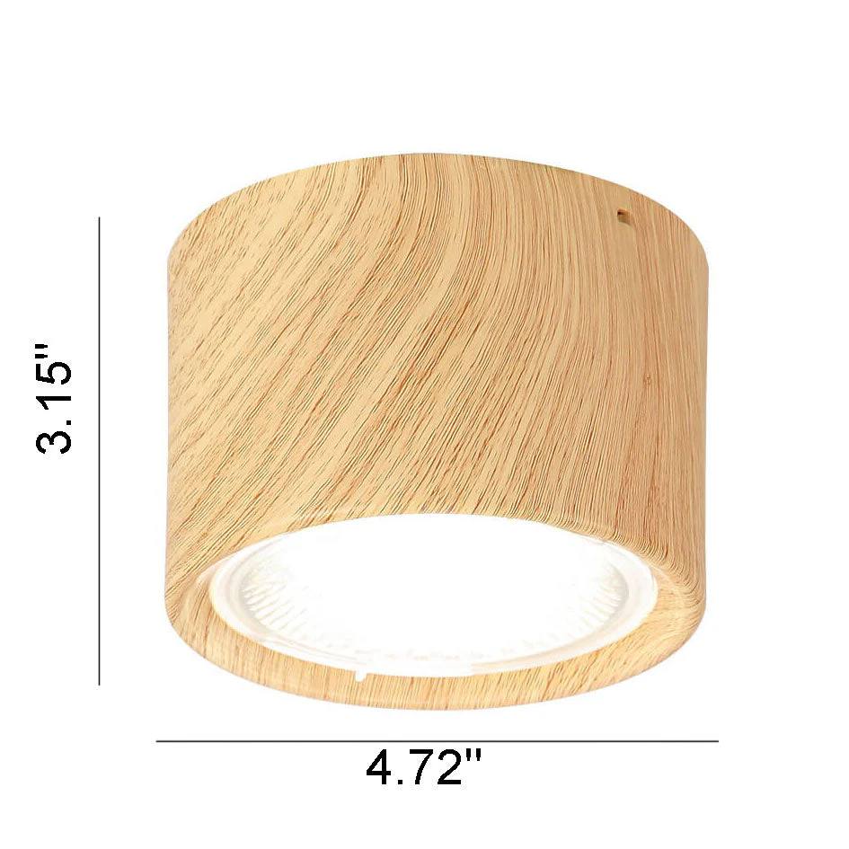 Versatile LED Cylinder Ceiling Light Fixture
