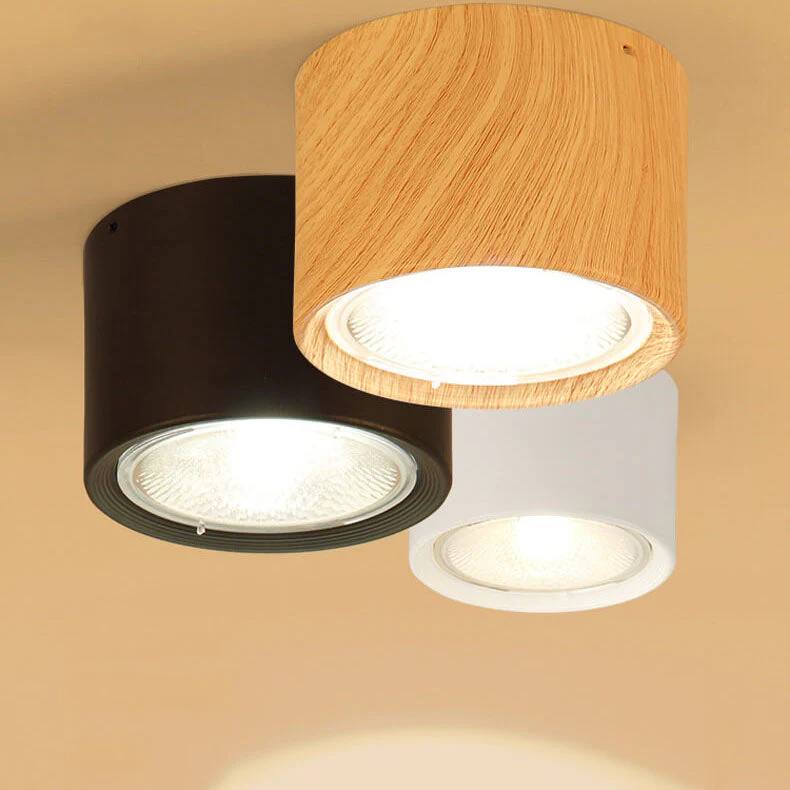 Versatile LED Cylinder Ceiling Light Fixture