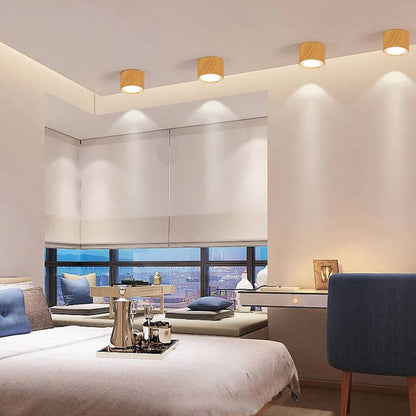Versatile LED Cylinder Ceiling Light Fixture