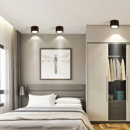 Versatile LED Cylinder Ceiling Light Fixture