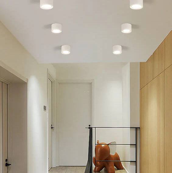 Versatile LED Cylinder Ceiling Light Fixture
