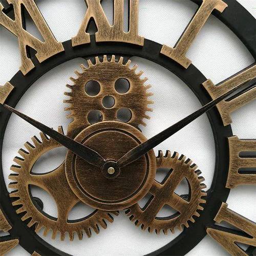 Vintage-Inspired Mechanical Wall Clock for Home & Office