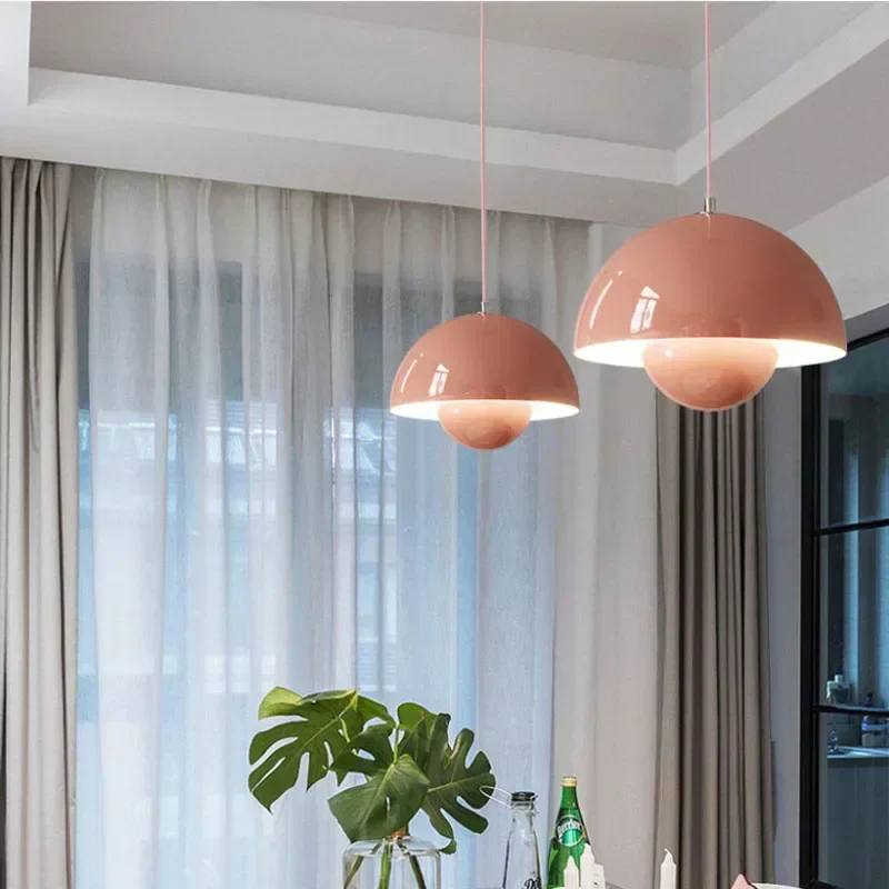 Nordic Floral Pendant Light for Elegant Spaces