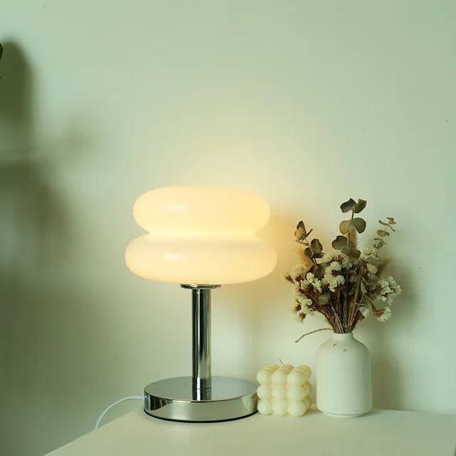 Colorful Glass Night Lamp for Kids | Soothing Bedside Light