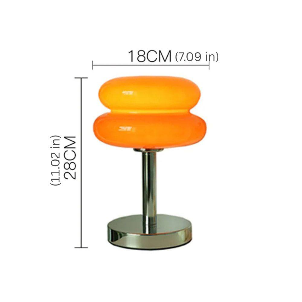 Colorful Glass Night Lamp for Kids | Soothing Bedside Light