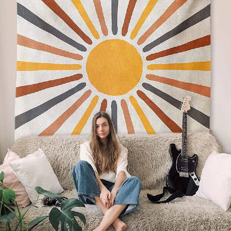 Sunny Vibes Wall Hanging - Bohemian Home Decor