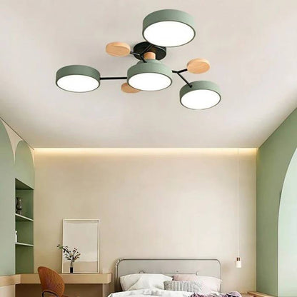 Minimalist LED Ceiling Fixture with Branch Design