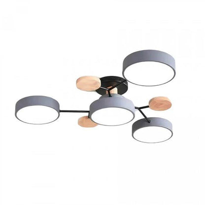 Minimalist LED Ceiling Fixture with Branch Design