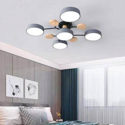 Minimalist LED Ceiling Fixture with Branch Design