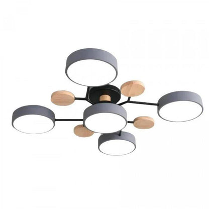 Minimalist LED Ceiling Fixture with Branch Design