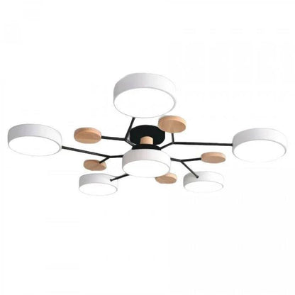 Minimalist LED Ceiling Fixture with Branch Design