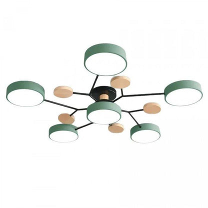 Minimalist LED Ceiling Fixture with Branch Design
