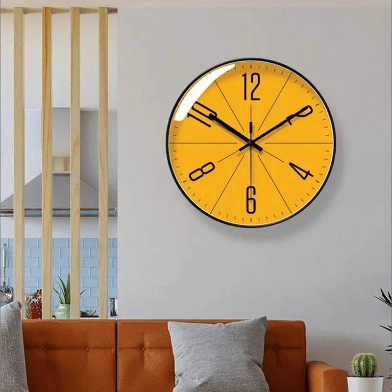 Sleek Scandinavian Wall Clock for Effortless Style