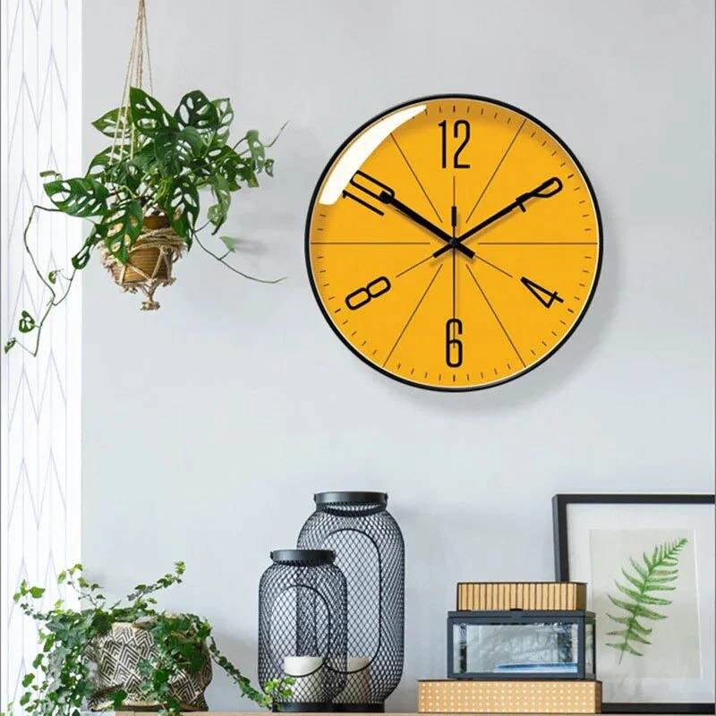 Sleek Scandinavian Wall Clock for Effortless Style