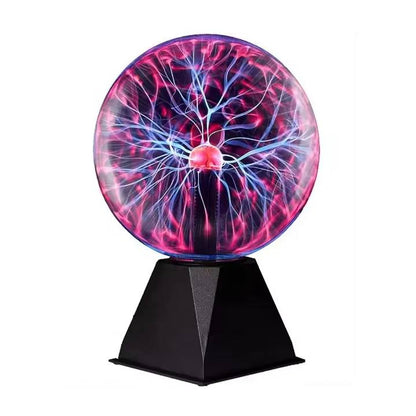 ElectroGlow Sphere Lamp: Vibrant Light for Any Space