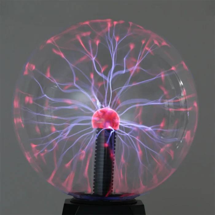 ElectroGlow Sphere Lamp: Vibrant Light for Any Space