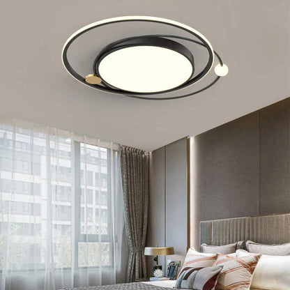 Sleek LED Flush Mount Ceiling Light with Minimalist Design