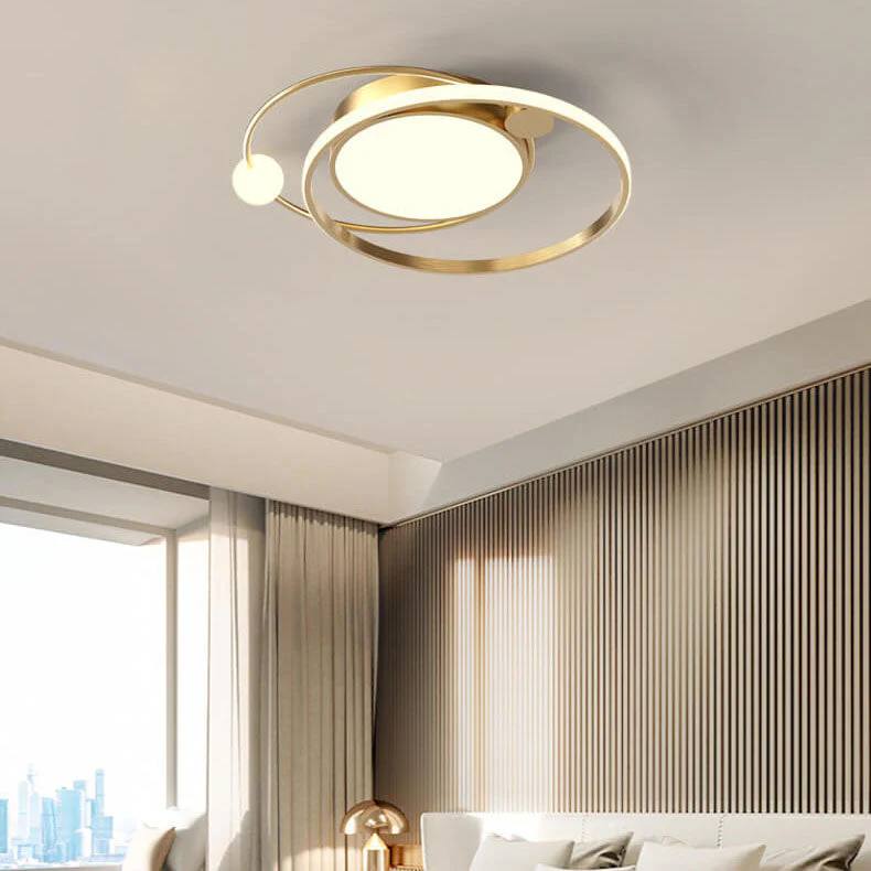 Sleek LED Flush Mount Ceiling Light with Minimalist Design